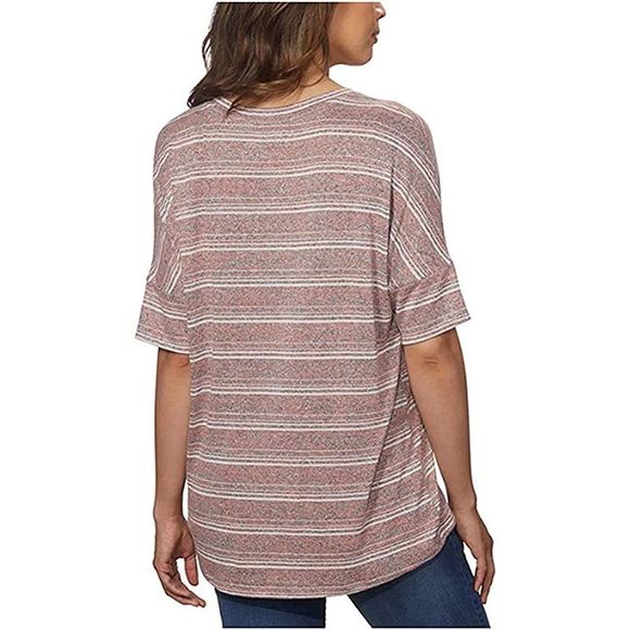 Calvin Klein Womens Short Sleeve Knited Blouse Shirt XX-Large - Picture 4 of 4